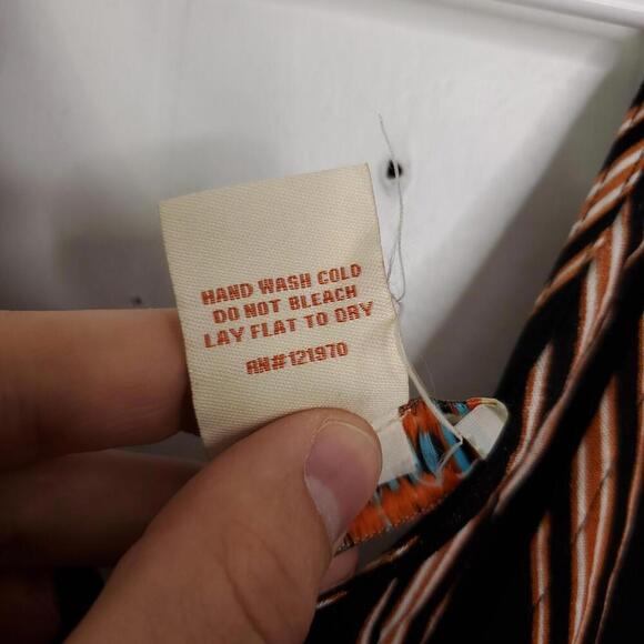 Flying Tomato Jumpsuit Womens Small Wide Leg Flare Hippie Striped 70s Boho - Picture 7 of 9